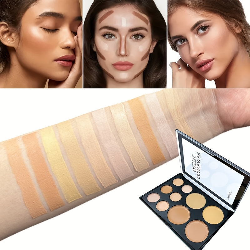 10-Color Cream Concealer Palette