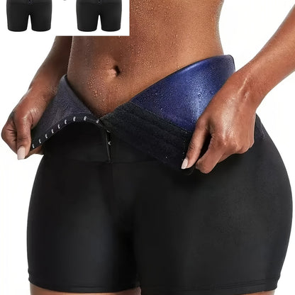 Women's sports high-waisted buttock control sports shorts