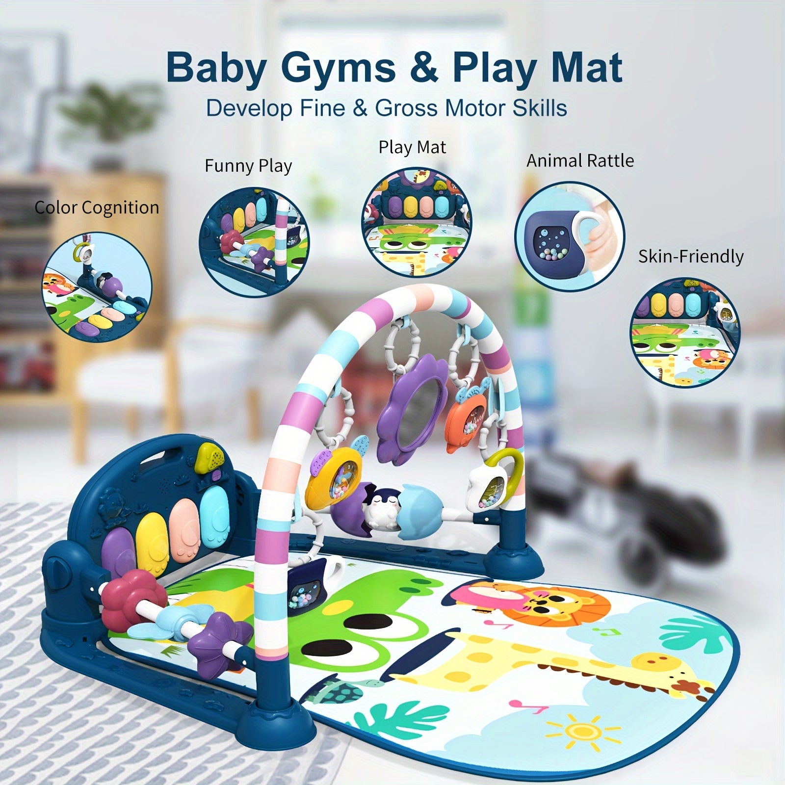 gymboree ,play mat ,totter ,activity mat.